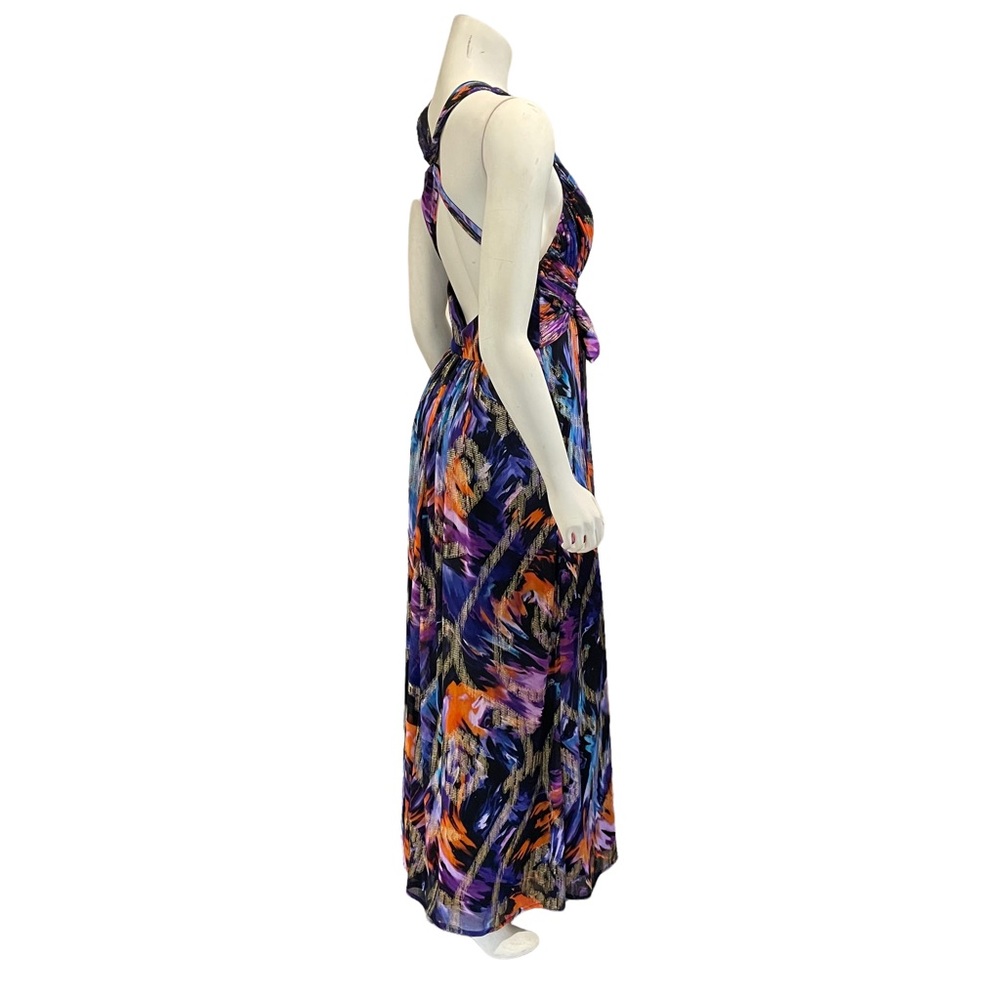 Oleg Cassini Halter Neck Maxi Dress - Picture 8 of 12